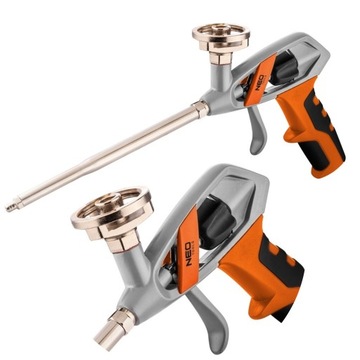 NEO Tools 61-013 ПИСТОЛЕТ ДЛЯ МОНТАЖНОЙ ПЕНЫ АЛЮМИНИЕВЫЙ КОРПУС