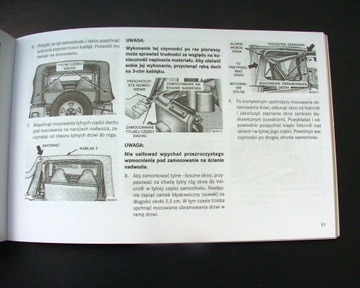 JEEP Wrangler (2005) - Руководство пользователя на польском языке