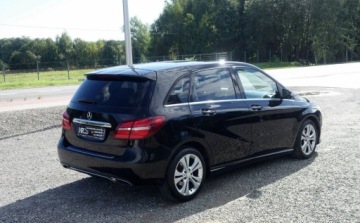 Mercedes Klasa B W246 Sports Tourer 180 BlueEFFICIENCY 122KM 2015 Mercedes-Benz Klasa B 180 1.6 122KM LIFT Automat Full LED Skora Niski prze, zdjęcie 4