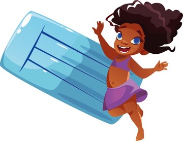 Надувной круг для плавания, пляжный питомец, розовый, макс. 40 кг.