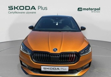 Skoda Fabia IV 1.5 TSI 150KM 2023 Skoda Fabia Monte Carlo Pakiet COLOR CONCEPT BLACK, ACC, Maxton Design, Ka, zdjęcie 10