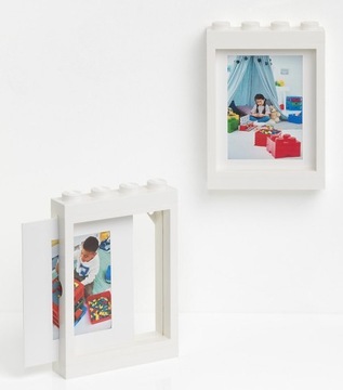 РАМКА ДЛЯ ФОТОГРАФИИ LEGO - 19 x 27 СМ - БЕЛАЯ