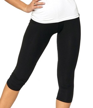 ЛЕГИНСЫ MORAJ 3/4 с завышенной талией, матовые - S/M