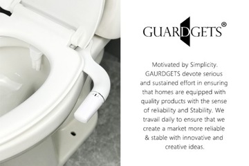 Насадка для биде Guardget, левостороннее биде