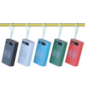 PowerBank 12x 18650 USB C Micro Выдвижной футляр