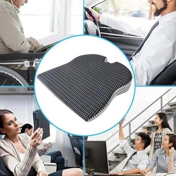 ПОДУШКА КЛИНОВОГО КОВРИКА ДЛЯ АВТОКРЕСЛА, ОФИСНОГО КРЕСЛА MEMORY FOAM