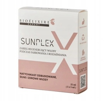 SUNPLEX ZABIEG REGENERUJĄCY WŁOSY 5x5ML SASZETKI