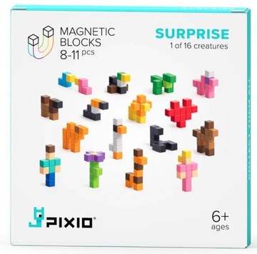 МАГНИТНЫЕ БЛОКИ PIXIO SURPRISE 8-11 ШТ.