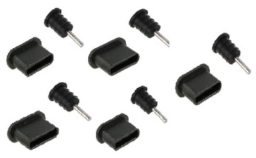 ZATYCZKI ZAŚLEPKI PRZECIW KURZOWI USB C I JACK