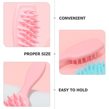 Скруббер для кожи головы Детский шампунь Щетка для волос и кожи головы