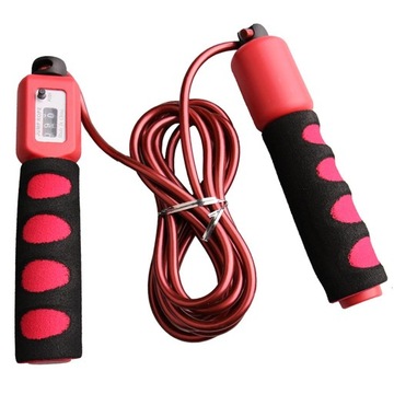 Скакалка ПВХ со счетчиком и антикрасным покрытием.