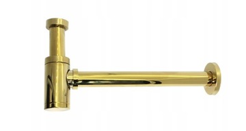 Сифон для умывальника под золотой умывальник