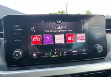 Skoda Kamiq Crossover 1.0 TSI 95KM 2021 Skoda Kamiq Kamera Multimedia Klimatyzacja Benzyna 95KM, zdjęcie 16