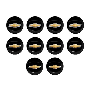 10 szt. Emblemat znaczek Naklejki na karoserię Chevrolet logo