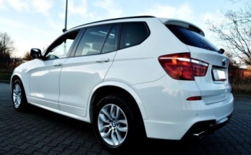 BMW X3 F25 SUV 2.0 20d 184KM 2014 BMW X3 M-pakiet, XDrive, Panorama, Automat, Kamera cofania 2.0 Diesel 184KM, zdjęcie 2