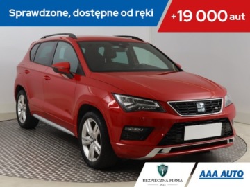 Seat Ateca SUV 2.0 TSI 190KM 2018 Seat Ateca 2.0 TSI 4Drive, Salon Polska