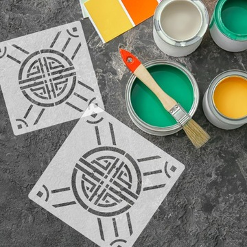 ШАБЛОН ПОКРАСКИ для плитки BAOJI 33x33