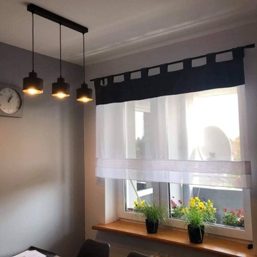 Panel, firana, roleta LOFT na szelki szer.170 cm wys 110 cm