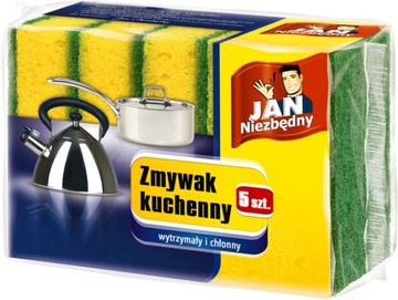Jan Niezbędny Zmywak 5-sztukowy duży