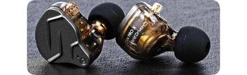 Наушники-вкладыши KZ ZSN PRO X ГИБРИДНЫЕ IEM-МОНИТОРЫ С МИКРОФОНОМ