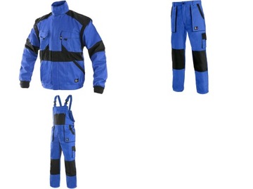 Комбинезон рабочий усиленный, большой размер 68.