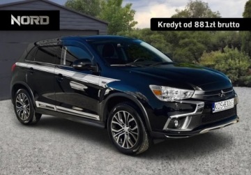 Mitsubishi ASX I SUV Facelifting 2016 1.6 117KM 2018 Mitsubishi ASX Bezwypadkowy, FV23, KredytowanieLeasing, gwarancja 12m geth