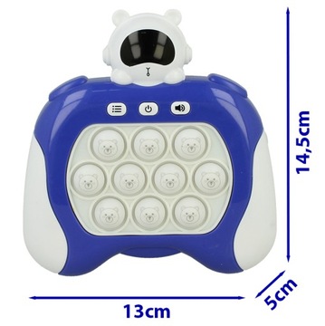 POP IT POPIT АРКАДНАЯ ИГРА ЭЛЕКТРИЧЕСКИЙ АНТИСТРЕСС СВЕТОДИОДНЫЕ ЗВУКИ ПРОСТРАНСТВО