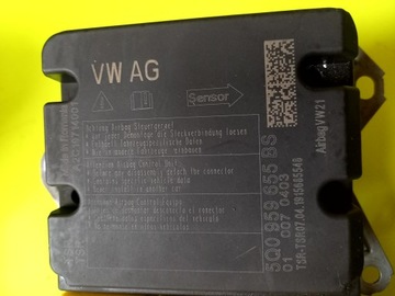 DESKA KONZOLA ULOŽENÍ AIRBAG FACELIFT VW GOLF VII 19R
