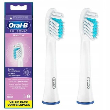2x ORYGINALNE KOŃCÓWKI SZCZOTECZKI ORAL-B PULSONIC SENSITIVE SR32S