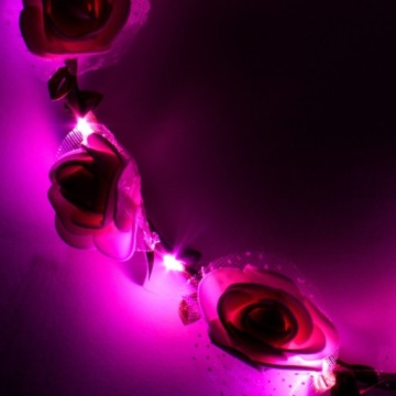 СВЕТОДИОДНЫЙ ВЕНОК, FLUO PARTY FLOWERS