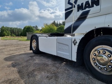 кузова, крышки средней оси MAN euro 6, большие баки, 580 литров 3.6