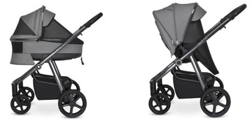 Espiro Next Up GEL - многофункциональная детская коляска, комплект 2в1