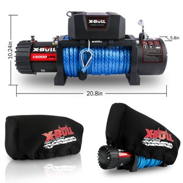 ЧЕХОЛ ДЛЯ ЛЕБЕДКИ X-BULL И ЛЕБЕДКИ LAVETA 4x4