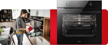 Amica ED37614B X-TYPE ОТКРЫТАЯ духовка