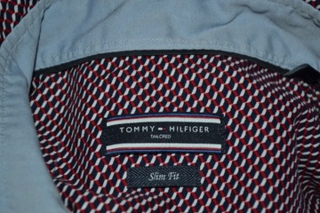 Tommy Hilfiger TAILORED Elegancka Koszula SLIM 40