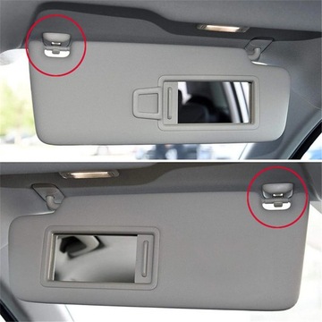КРЕПЛЕНИЕ РУЧКИ К СОЛНЦЕЗАЩИТНОМУ КОЗЫРЕКУ AUDI SEAT VISOR CAP