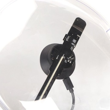 Вентилятор с голограммой, 3D-проектор с Wi-Fi, голый