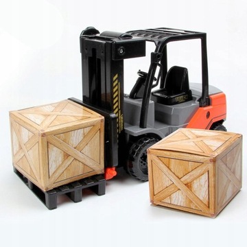 Литая под давлением модель вилочного погрузчика для детей и мальчиков