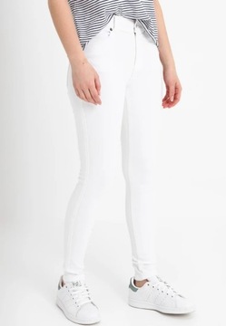 DR. DENIM SPODNIE JEANSOWE RURKI SKINNY L