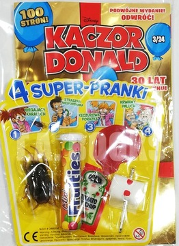 Kaczor Donald Wydanie specjalne 3/2024 z przedrukiem numeru 1 Aż 100 stron!