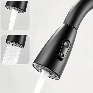 Кухонная батарея вытянута черный гибкий черный коврик