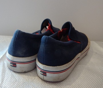 TOMMY HILFIGER tenisówki granat męskie roz.40