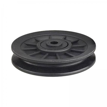 Rolka koła pasowego 2x 105 mm, stalowy blocze