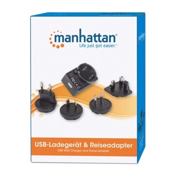 Ładowarka USB i adapter podróżny