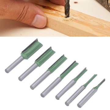 7 шт. ПРЯМЫЕ ПАЛЬЦЕВЫЕ РЕЗКИ ДЛЯ ДЕРЕВА.