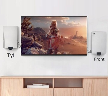 Wieszak ścienny Konsoli PlayStation 5 PS5 DIGITAL Solidny UCHWYT na ścianę
