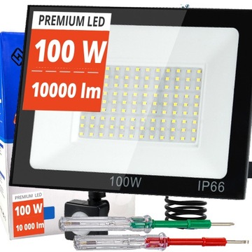 HALOGEN Naświetlacz LED SLIM CZUJNIK RUCHU zmierzchu reflektor z czujnikiem