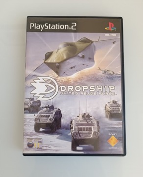 ДРАНПАННЫЙ КОРАБЛЬ UNITED PEACE FORCE DOG PS2 ПОЛНАЯ ПОЛНАЯ СТАНЦИЯ ДЛЯ PLAYSTATION 2