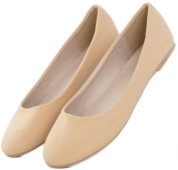 БЕЖЕВЫЕ ЖЕНСКИЕ БАЛЕТКИ 38