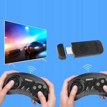БЕСПРОВОДНАЯ РЕТРО-КОСОЛЬ HDMI 2 ПАНЛОДА 900+ ИГР
